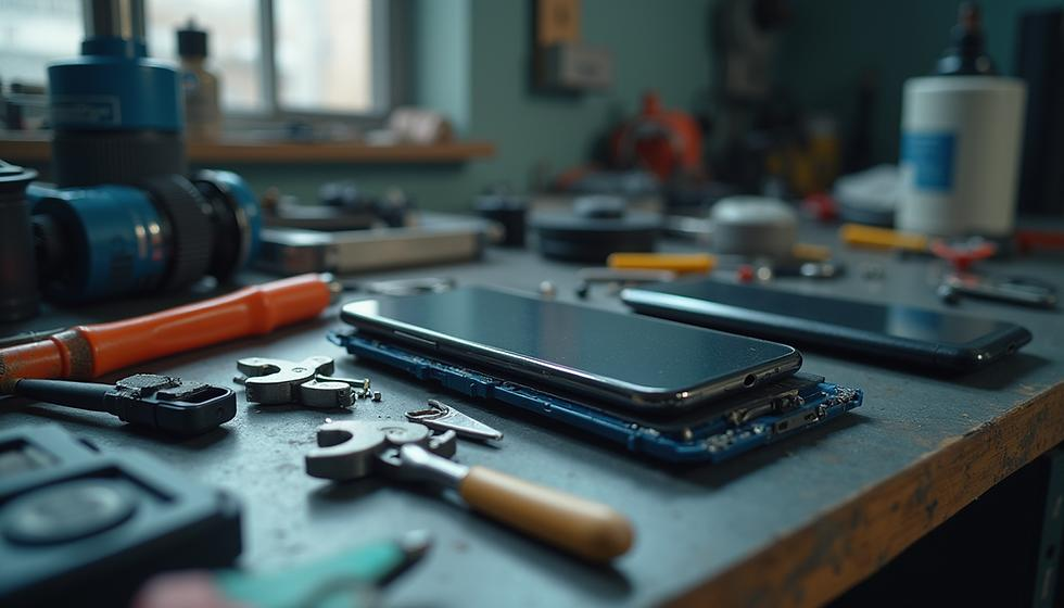 Professional mobile repair workbench